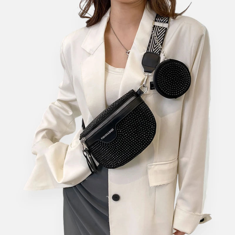 Sac banane paillette