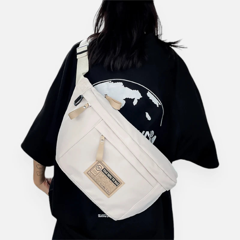 Sac banane XL en tissu tendance Odile