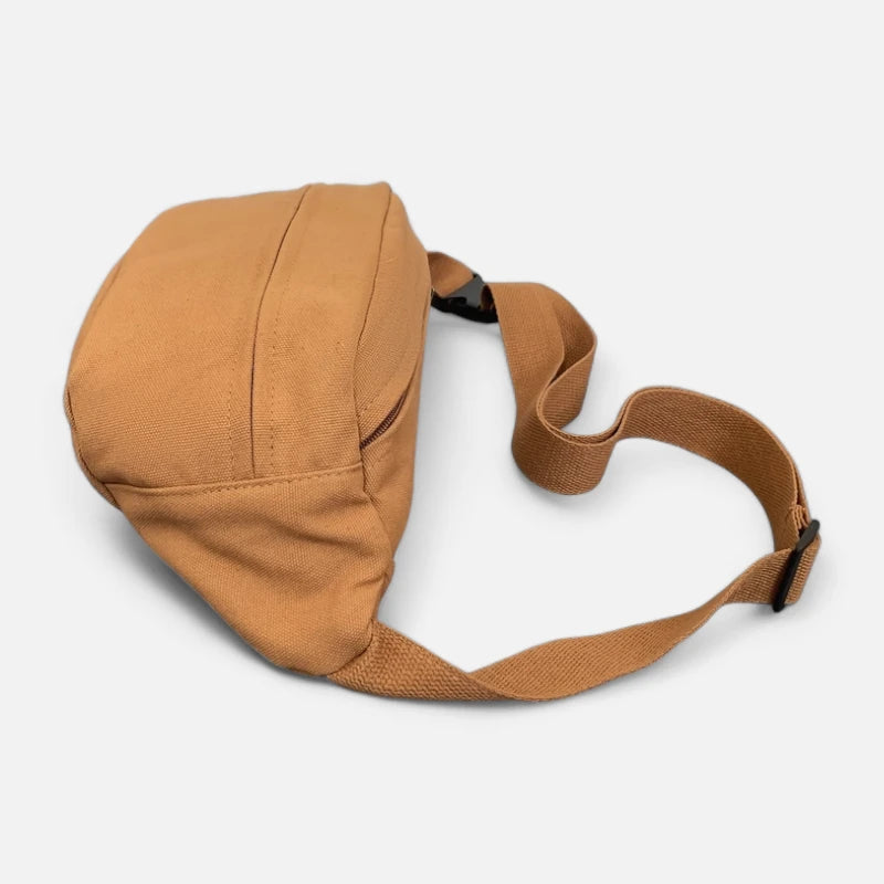 Grand sac banane en tissu tendance Éliane