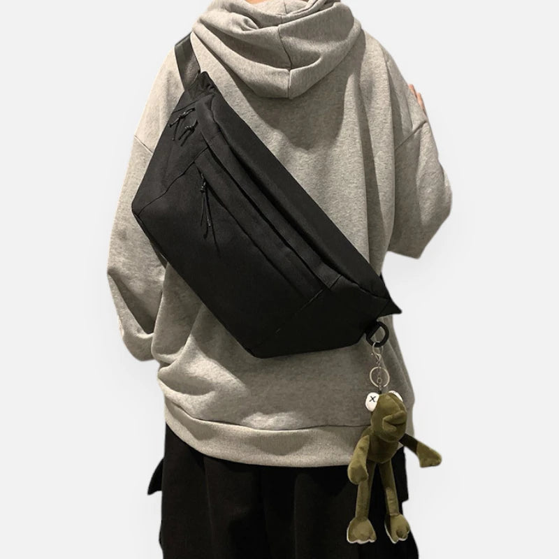 Sac banane XL en tissu tendance Francine