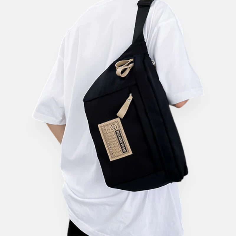 Sac banane XL en tissu tendance Odile