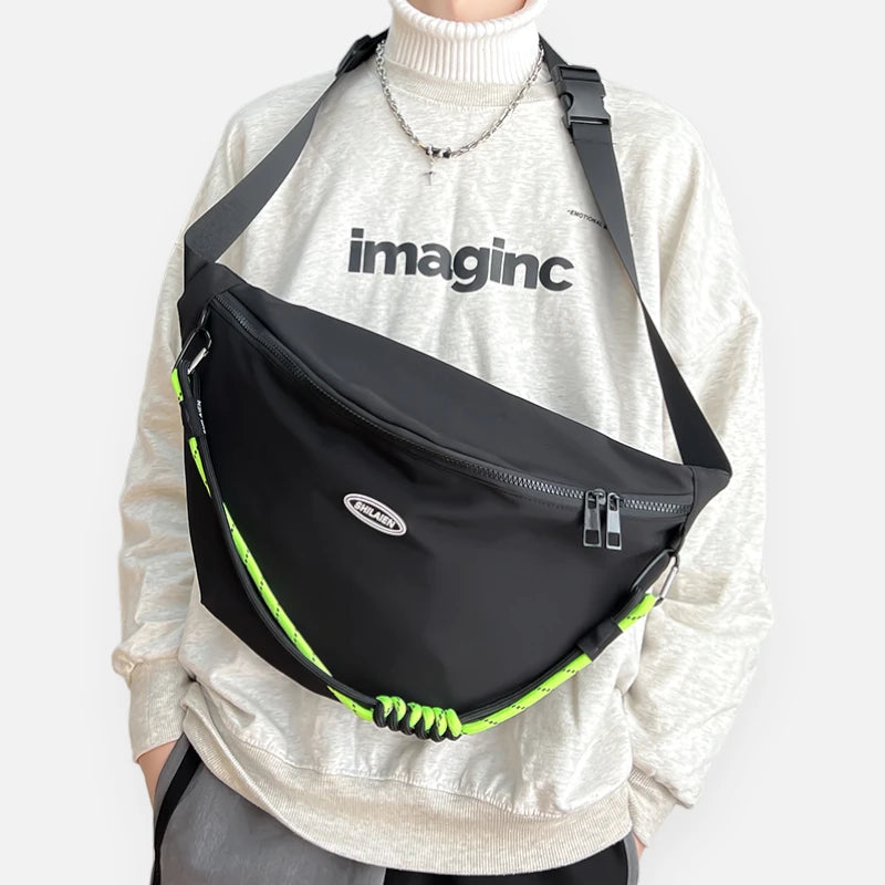 Sac banane XL en tissu tendance Simone