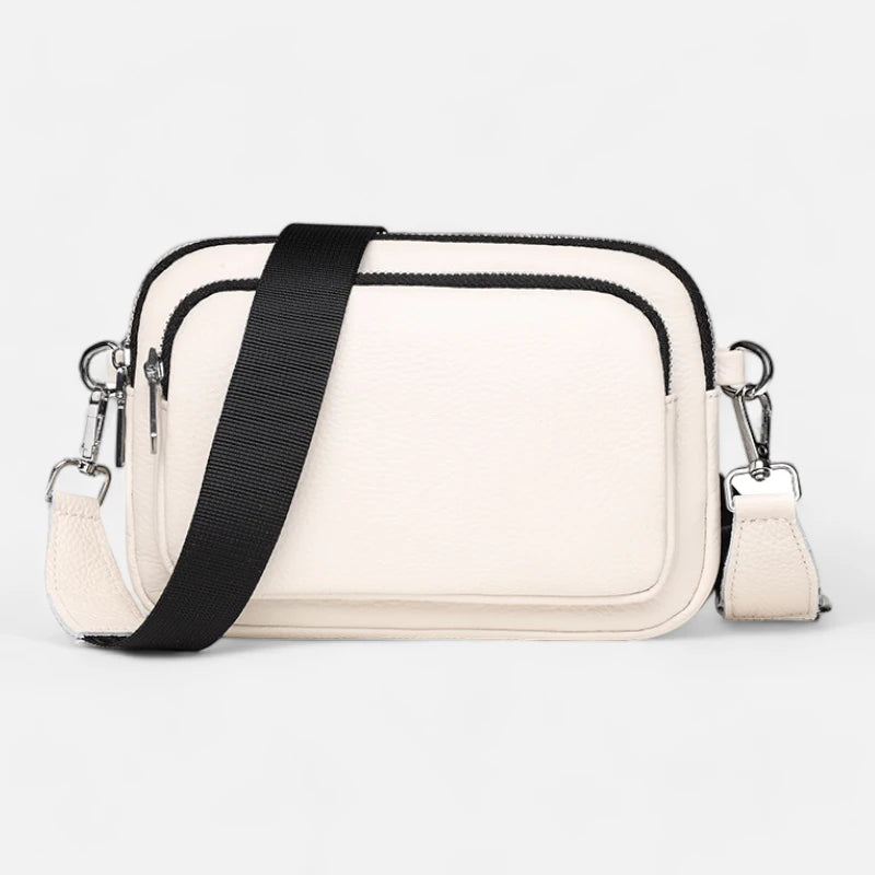 Sac banane cuir rectangulaire à bandoulière Sophie