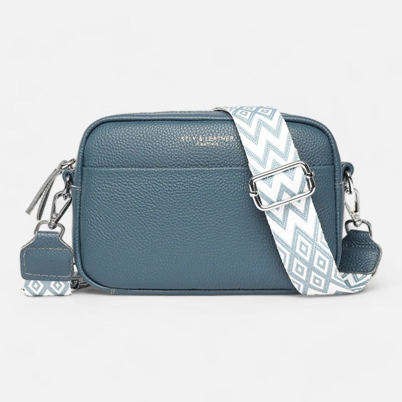 Sac banane cuir chic rectangulaire à bandoulière Josephine