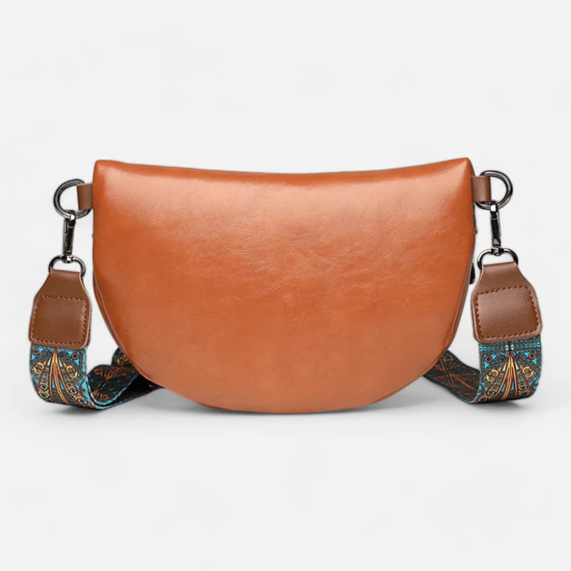 Sac banane cuir chic à bandoulière Geneviève