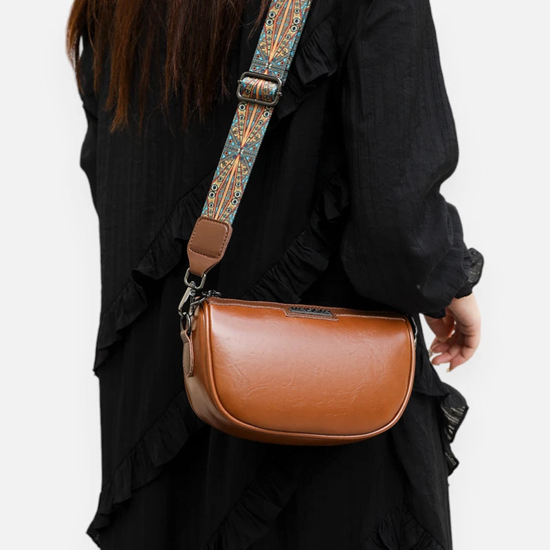 Sac banane cuir chic à bandoulière Helena