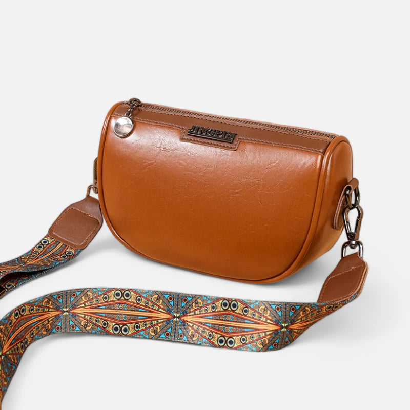 Sac banane cuir chic à bandoulière Helena