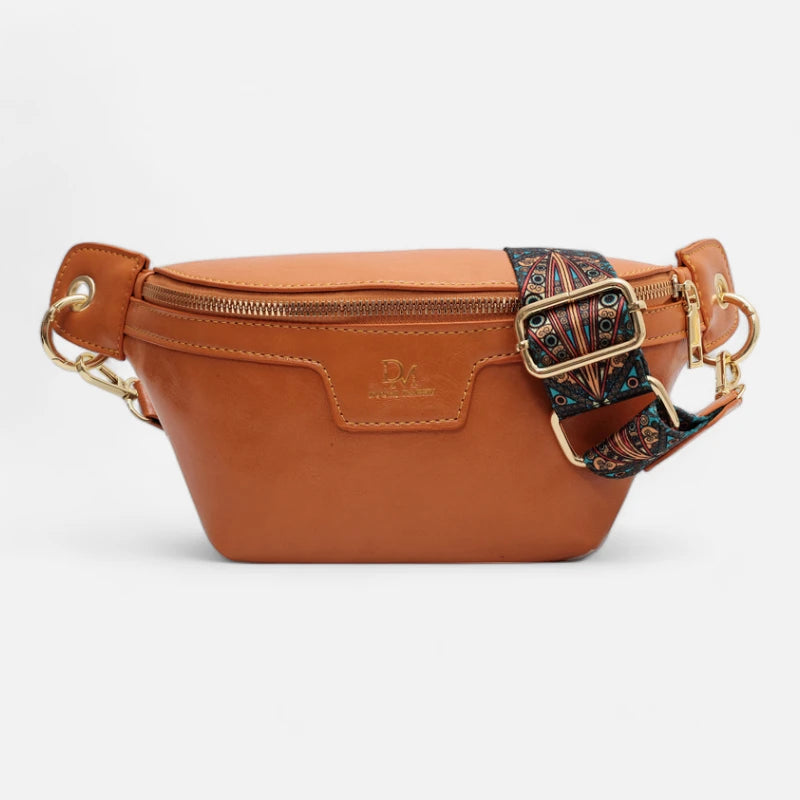 Sac banane cuir chic à bandoulière Margot