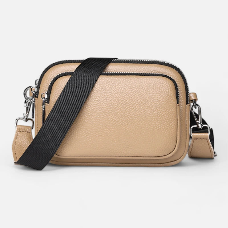 Sac banane cuir rectangulaire à bandoulière Sophie