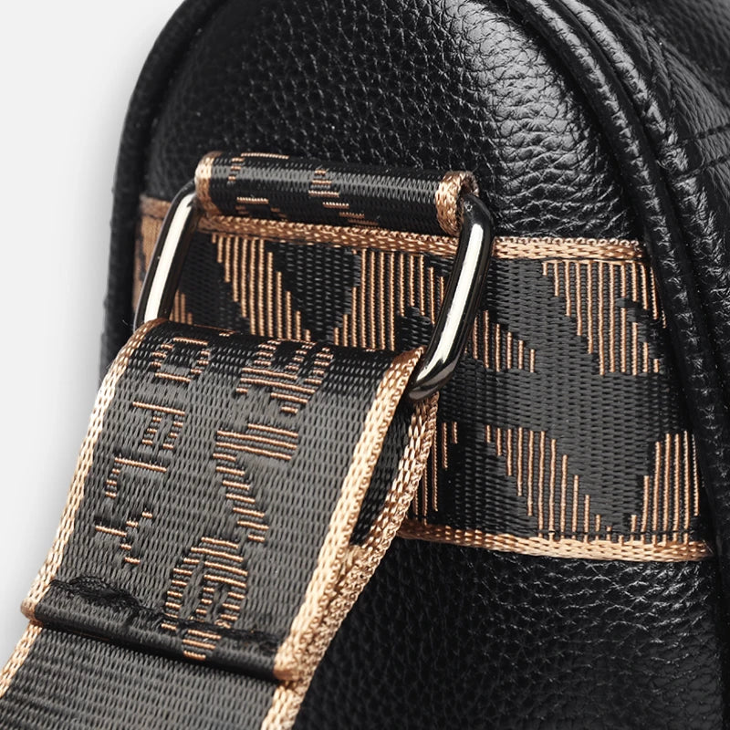 Sac banane cuir chic matelassé rectangulaire Clarice