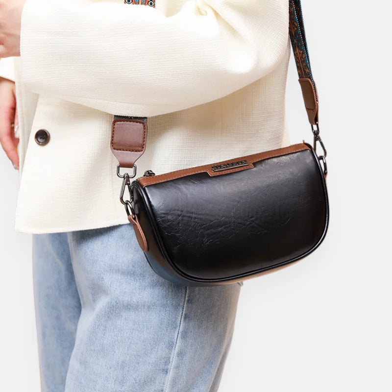 Sac banane cuir chic à bandoulière Helena