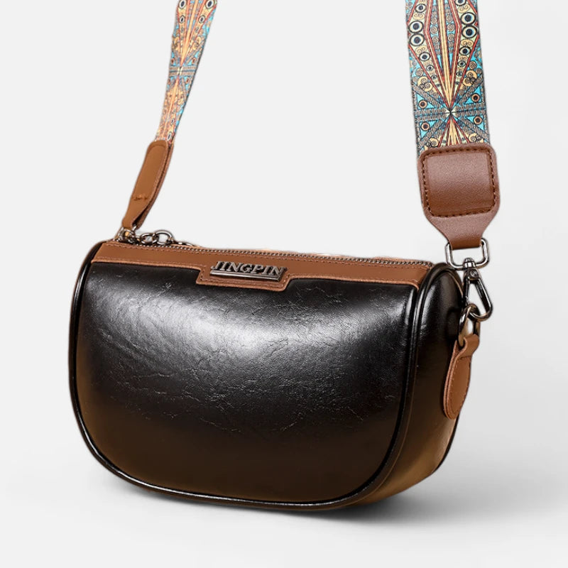 Sac banane cuir chic à bandoulière Helena