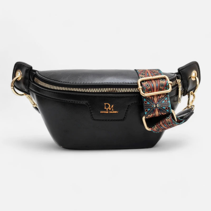 Sac banane cuir chic à bandoulière Margot