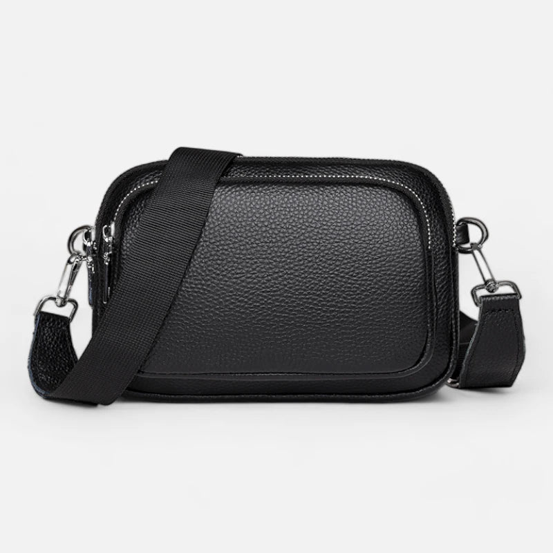 Sac banane cuir rectangulaire à bandoulière Sophie