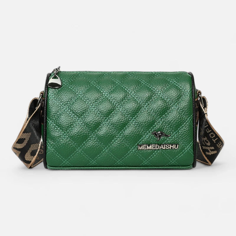 Sac banane cuir chic matelassé rectangulaire Clarice