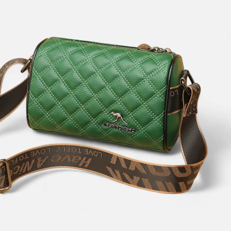 Sac banane cuir chic matelassé rectangulaire Clarice