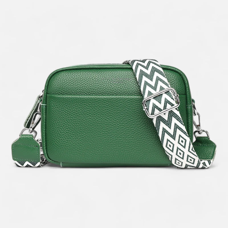 Sac banane cuir chic rectangulaire à bandoulière Josephine