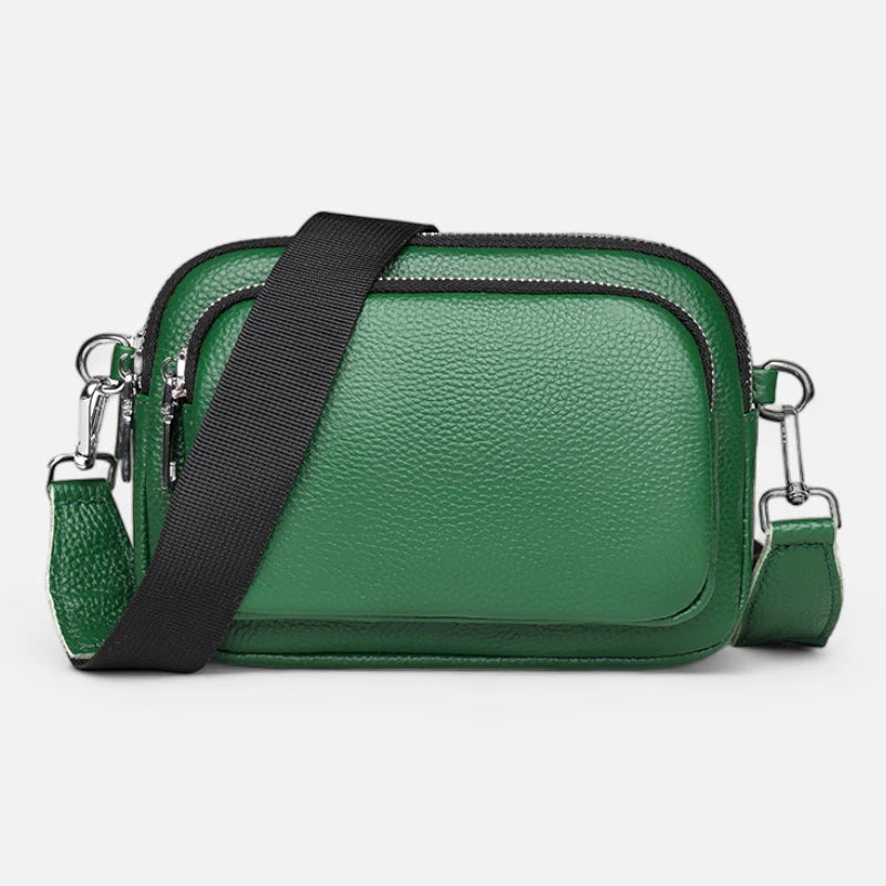 Sac banane cuir rectangulaire à bandoulière Sophie