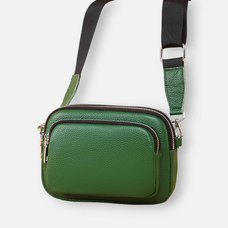 Sac banane cuir rectangulaire à bandoulière Sophie