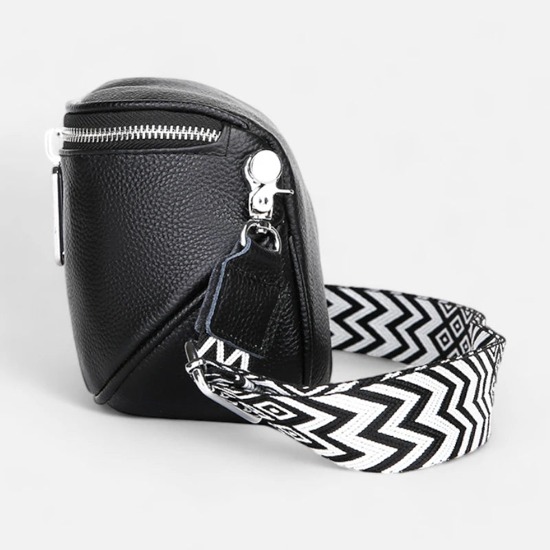 Sac banane cuir chic à bandoulière Juliette