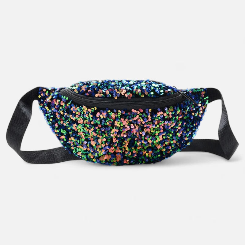 Grand sac banane sequin tendance Stella