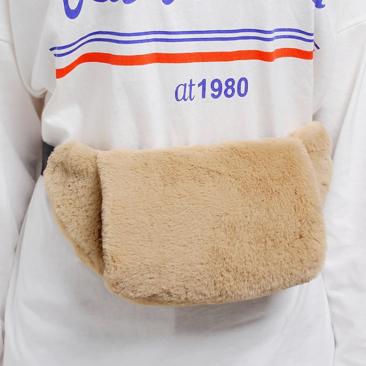 Sac banane fausse fourrure tendance Célestine