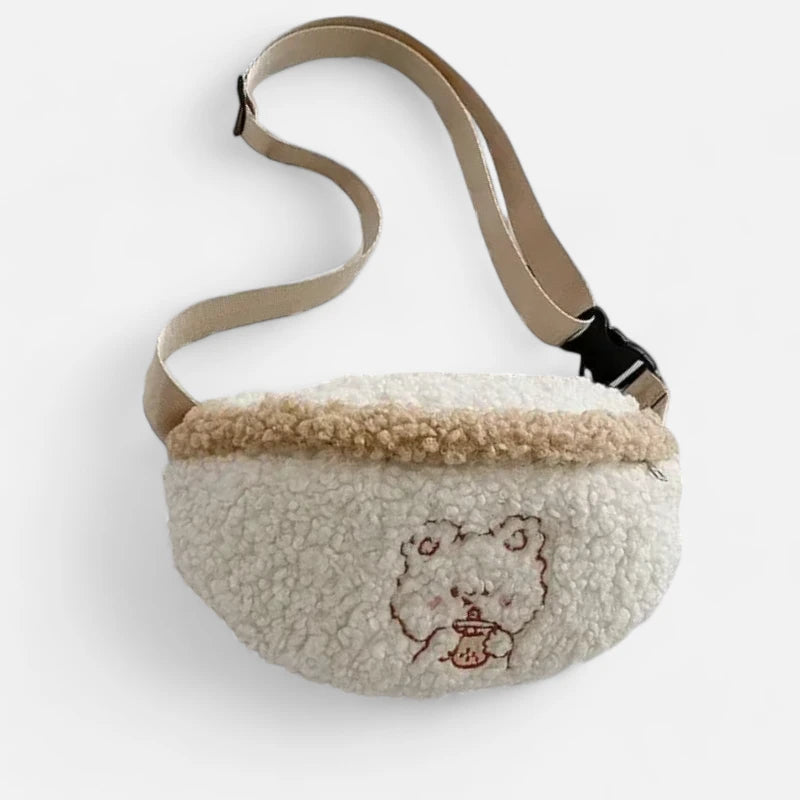 Sac banane moumoute avec ourson Ophélie