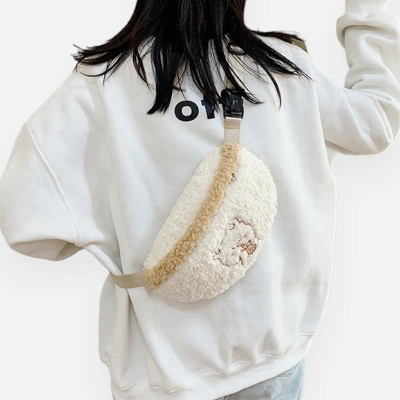 Sac banane moumoute avec ourson Ophélie