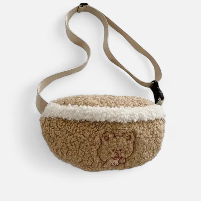 Sac banane moumoute avec ourson Ophélie