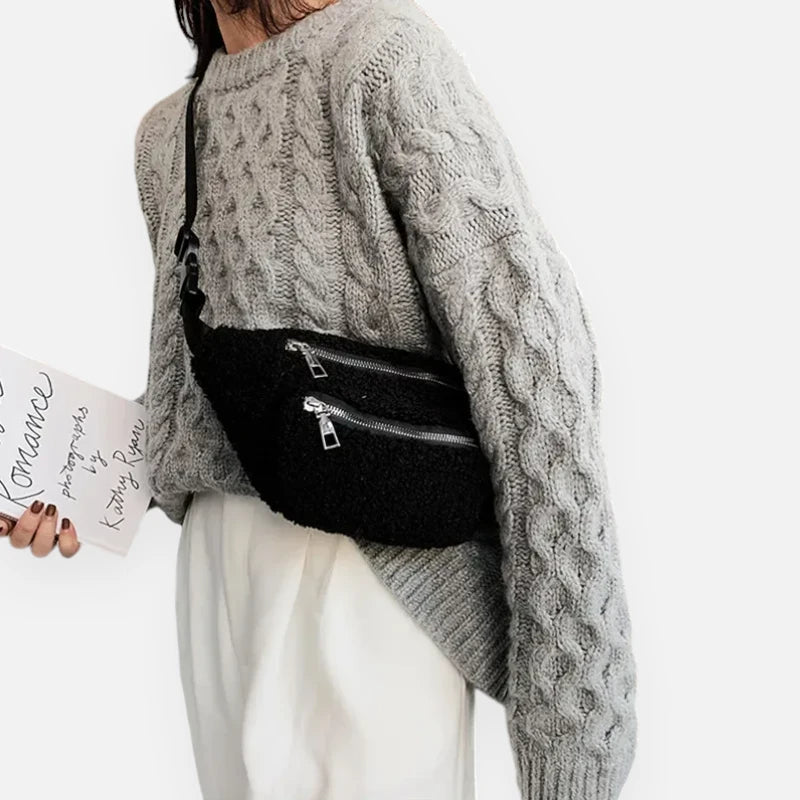 Sac banane moumoute tendance Elodie