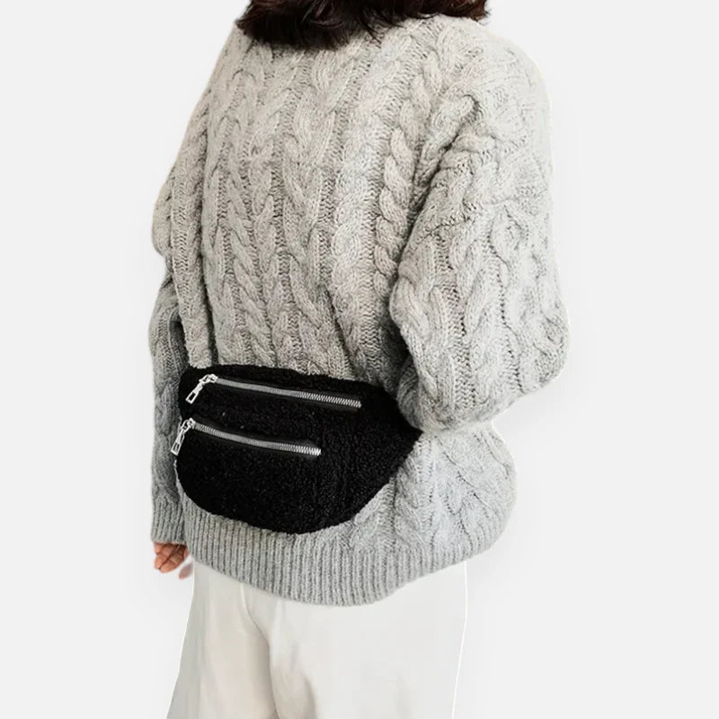 Sac banane moumoute tendance Elodie