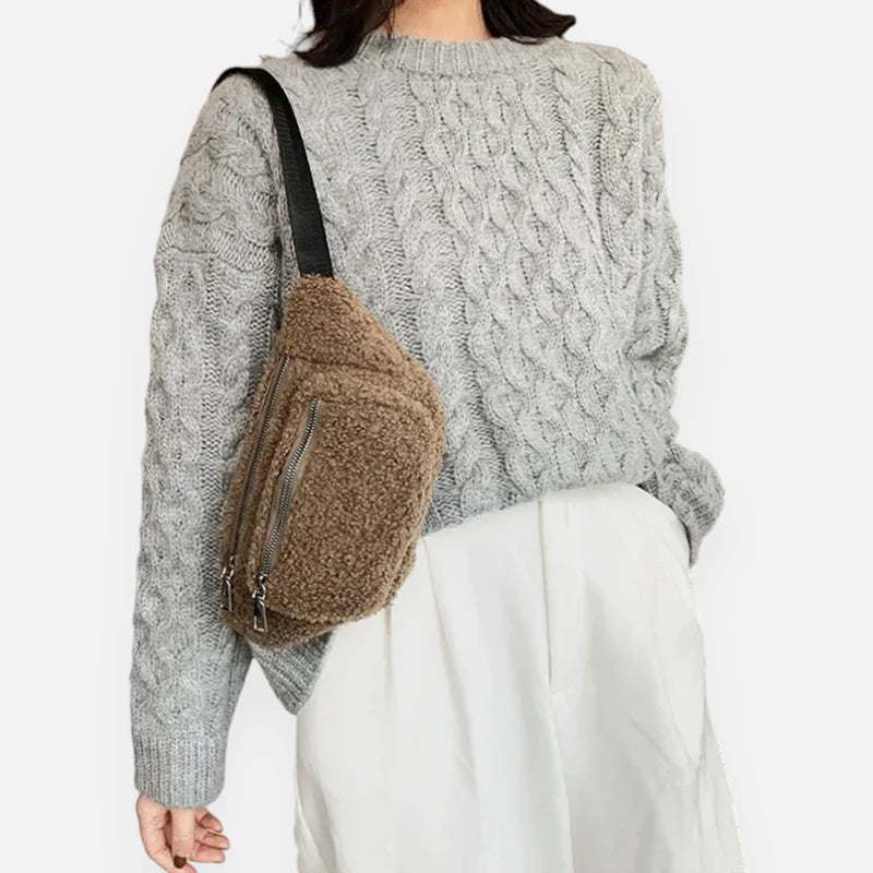 Sac banane moumoute tendance Elodie