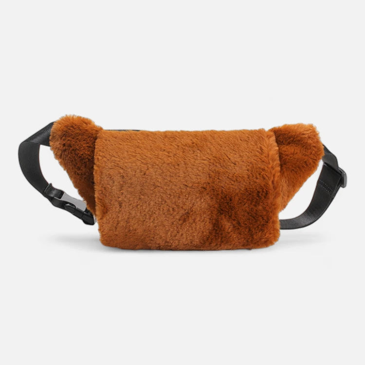 Sac banane fausse fourrure tendance Célestine