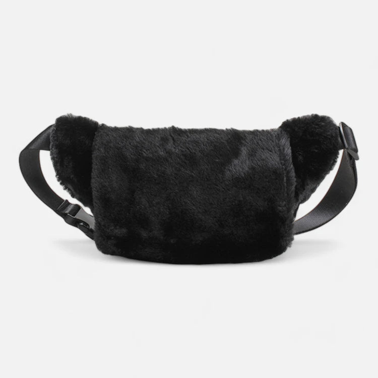 Sac banane fausse fourrure tendance Célestine