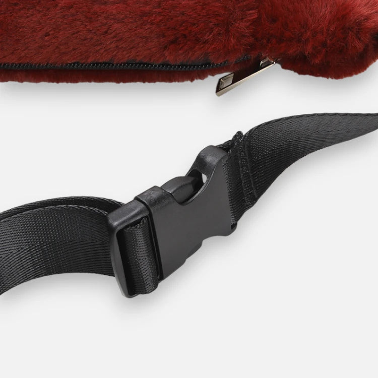 Sac banane fausse fourrure tendance Célestine