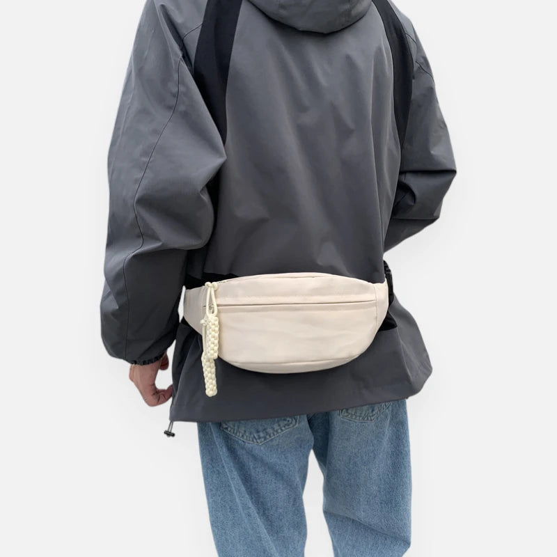 Sac banane tissu tendance Violette