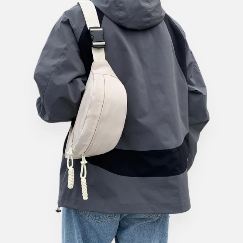 Sac banane tissu tendance Violette