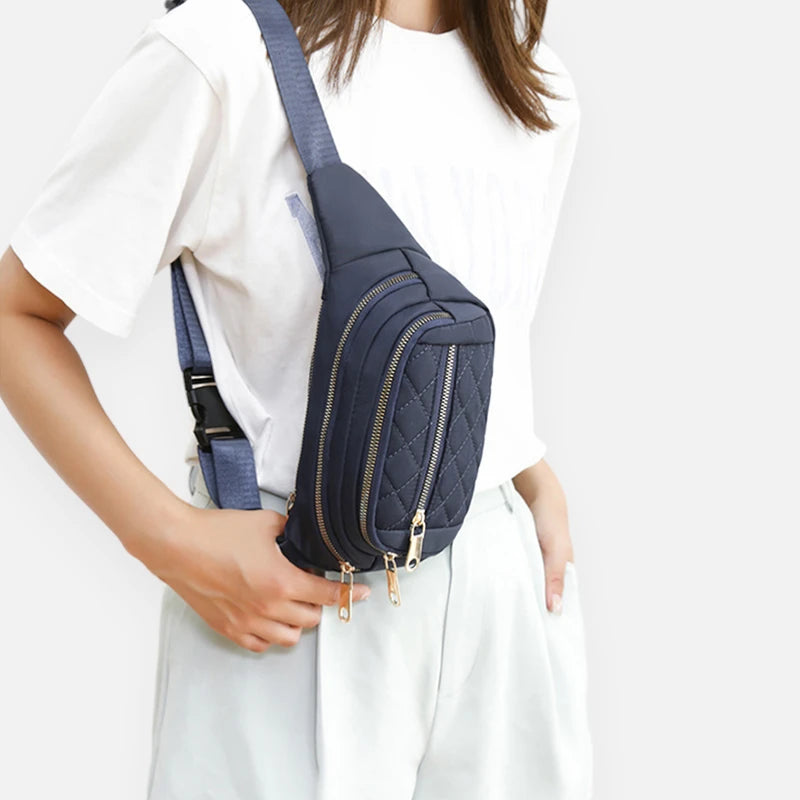 Sac banane tissu matelassé tendance Lise