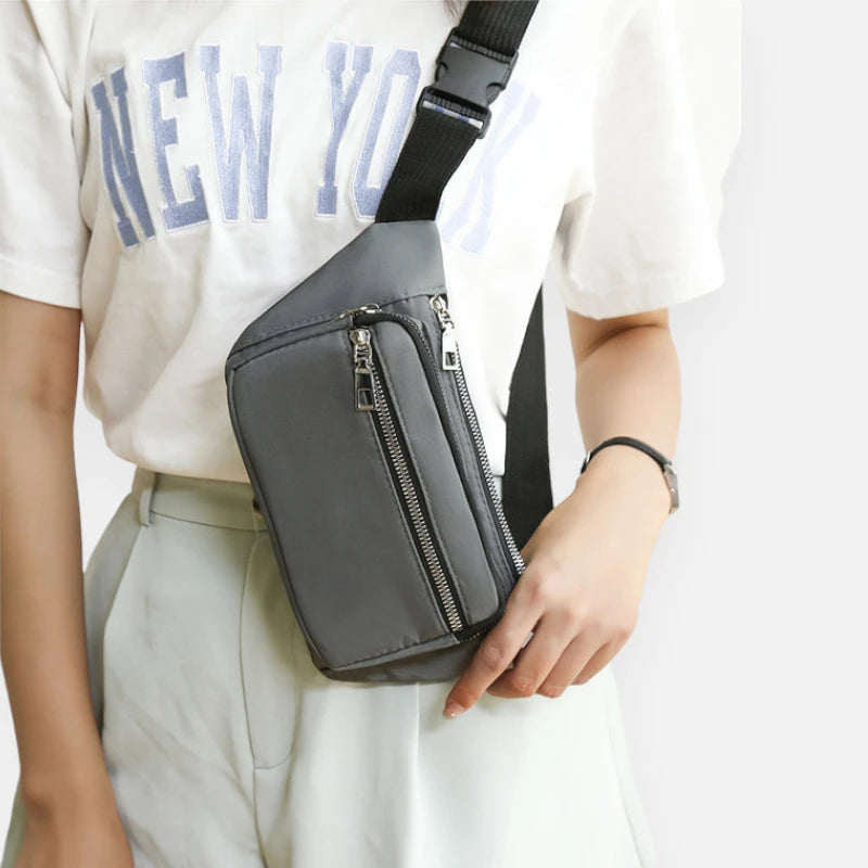 Sac banane tissu rectangulaire tendance Josette