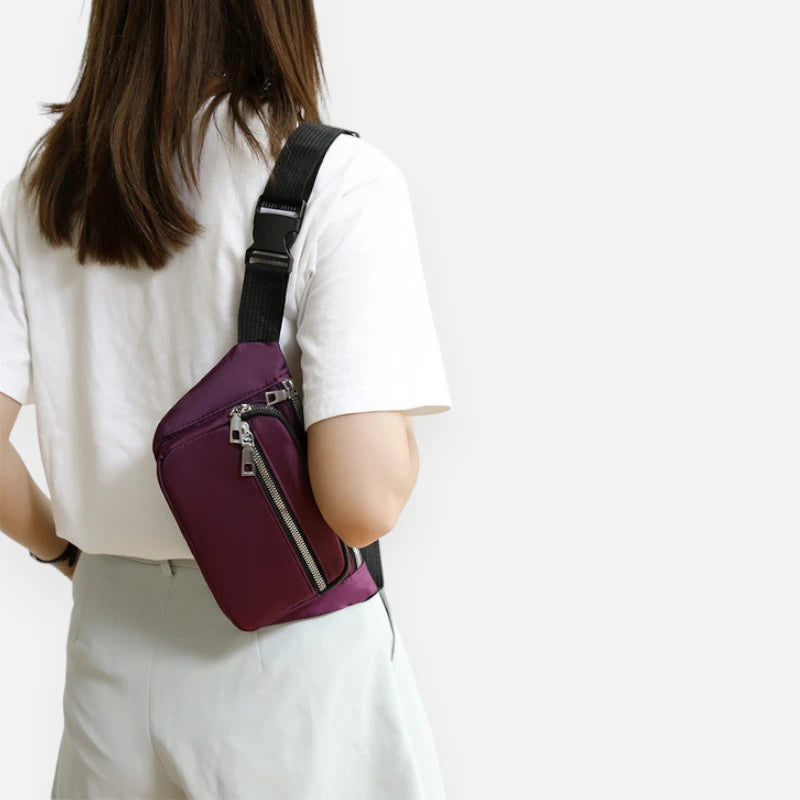 Sac banane tissu rectangulaire tendance Josette