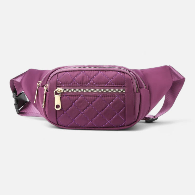 Sac banane tissu matelassé tendance Lise