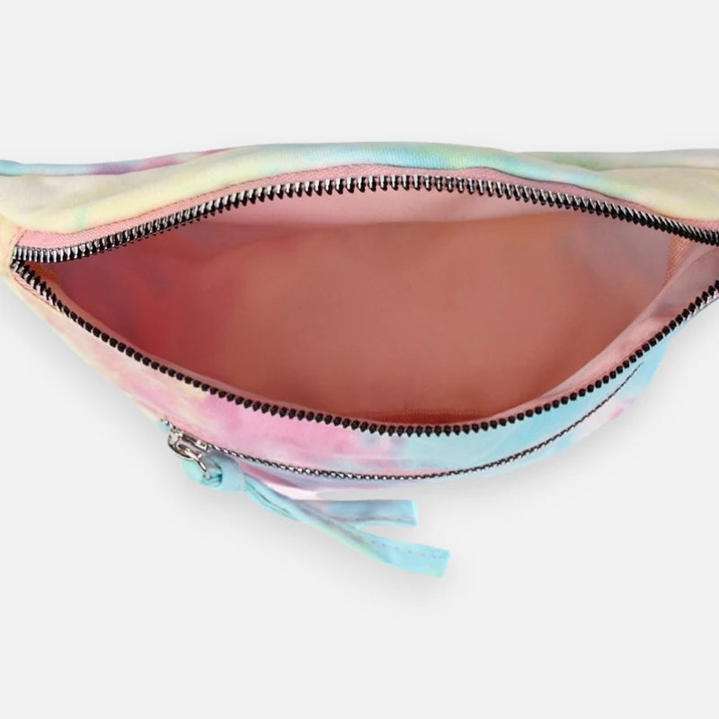 Sac banane tissu multicolore tendance Cécilia