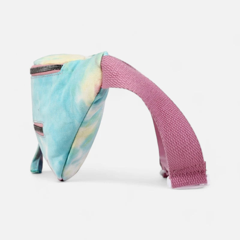 Sac banane tissu multicolore tendance Cécilia