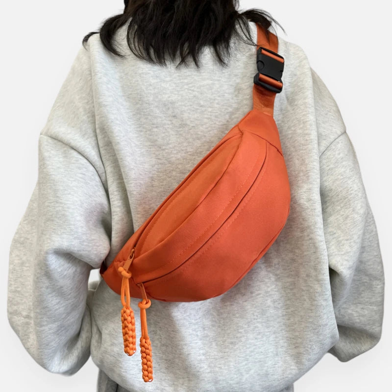 Sac banane tissu tendance Violette