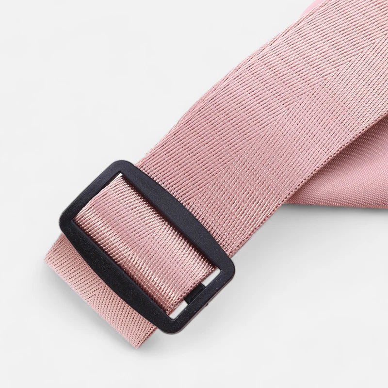 Sac banane tissu à fermeture doré Chantal