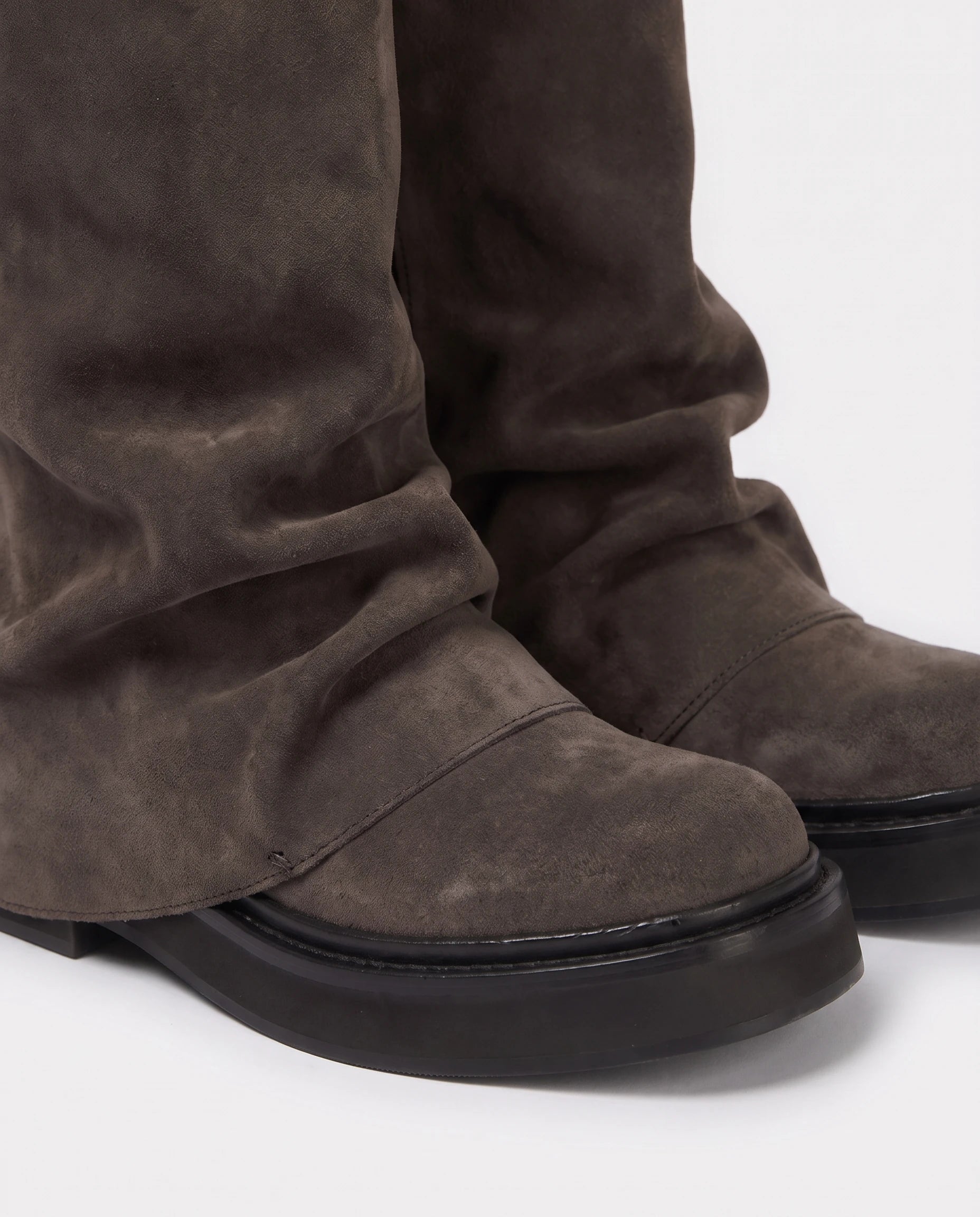 Bottes à guêtre repliée Wanda — Brun, packshot vue complémentaire