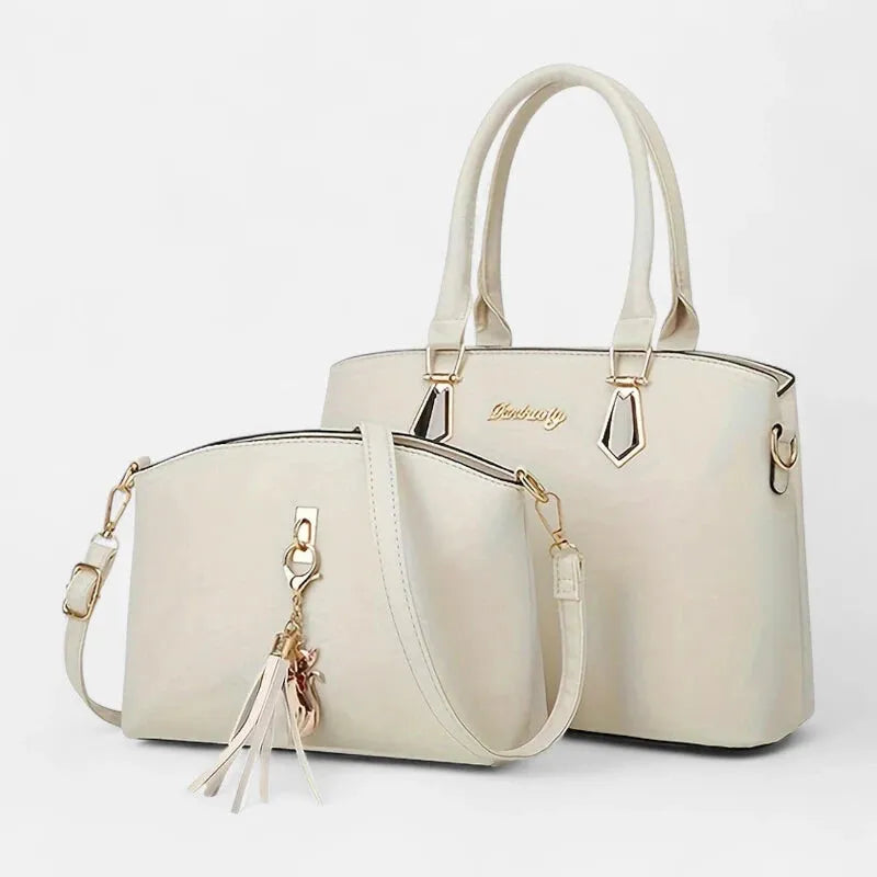 Ensemble sac à main et pochette bandoulière Clara