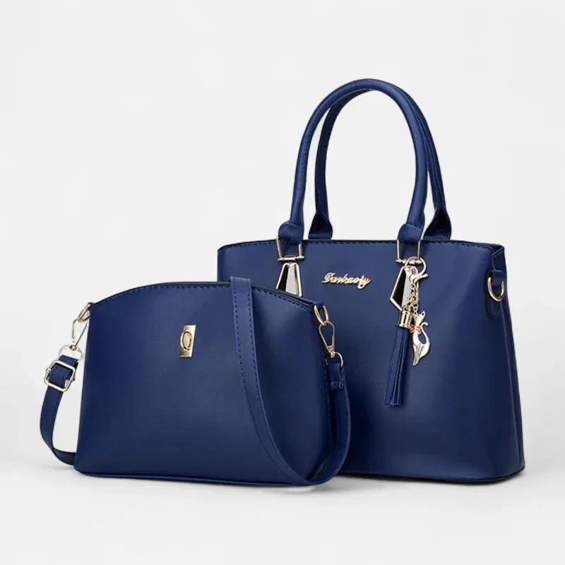 Ensemble sac à main et pochette bandoulière Clara