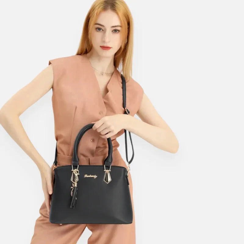 Ensemble sac à main et pochette bandoulière Clara