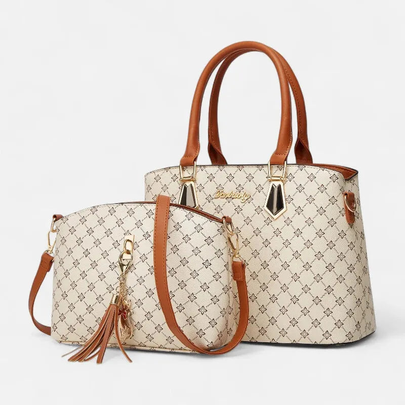 Ensemble sac à main et pochette bandoulière Clara